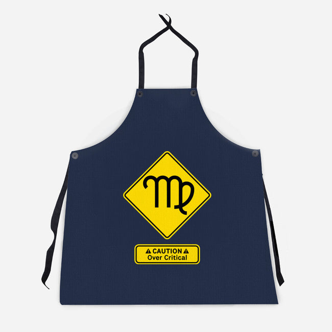 Caution Over Critical-Unisex-Kitchen-Apron-imisko