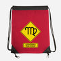 Caution Over Critical-None-Drawstring-Bag-imisko
