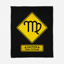 Caution Over Critical-None-Fleece-Blanket-imisko