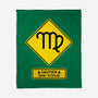 Caution Over Critical-None-Fleece-Blanket-imisko