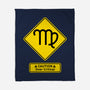 Caution Over Critical-None-Fleece-Blanket-imisko