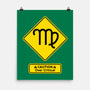 Caution Over Critical-None-Matte-Poster-imisko