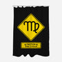 Caution Over Critical-None-Polyester-Shower Curtain-imisko