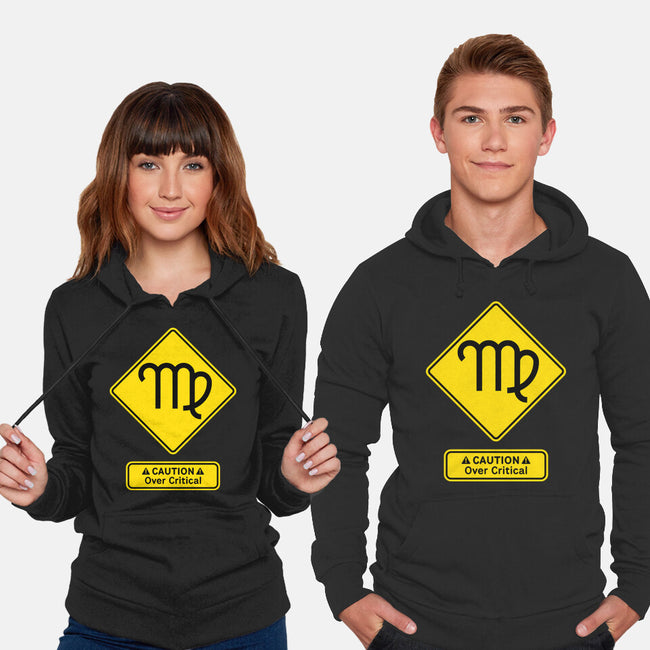 Caution Over Critical-Unisex-Pullover-Sweatshirt-imisko