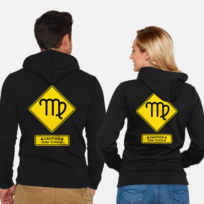 Caution Over Critical-Unisex-Zip-Up-Sweatshirt-imisko
