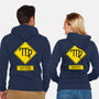 Caution Over Critical-Unisex-Zip-Up-Sweatshirt-imisko