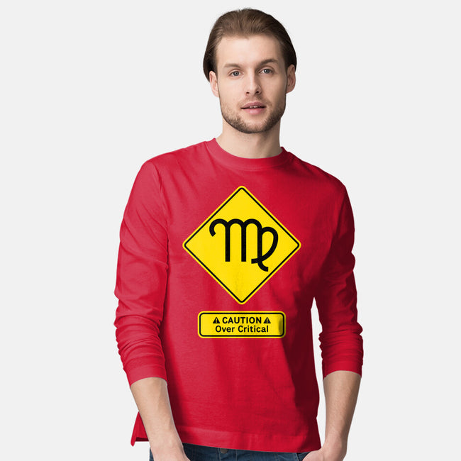 Caution Over Critical-Mens-Long Sleeved-Tee-imisko