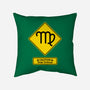Caution Over Critical-None-Removable Cover w Insert-Throw Pillow-imisko