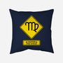 Caution Over Critical-None-Removable Cover w Insert-Throw Pillow-imisko