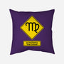 Caution Over Critical-None-Removable Cover w Insert-Throw Pillow-imisko