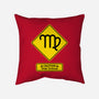Caution Over Critical-None-Removable Cover w Insert-Throw Pillow-imisko