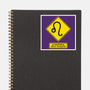 Caution Short-Tempered-None-Glossy-Sticker-imisko