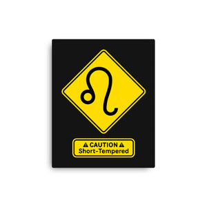 Caution Short-Tempered
