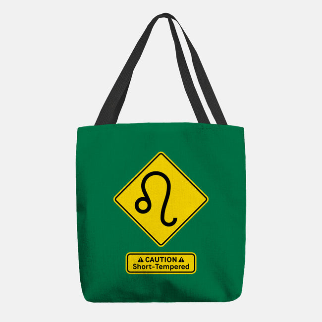 Caution Short-Tempered-None-Basic Tote-Bag-imisko
