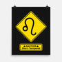 Caution Short-Tempered-None-Matte-Poster-imisko