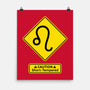 Caution Short-Tempered-None-Matte-Poster-imisko