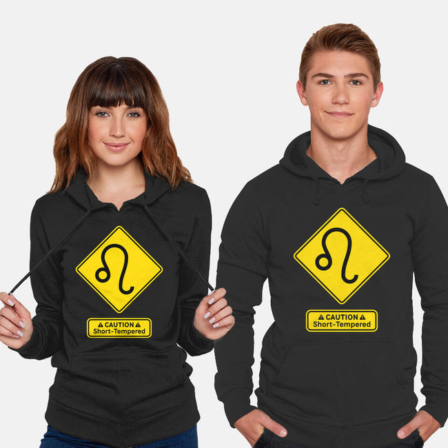 Caution Short-Tempered-Unisex-Pullover-Sweatshirt-imisko