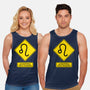 Caution Short-Tempered-Unisex-Basic-Tank-imisko