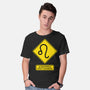 Caution Short-Tempered-Mens-Basic-Tee-imisko