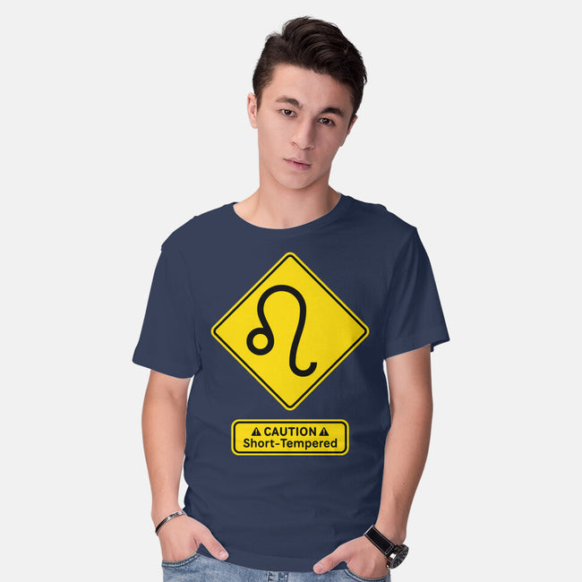 Caution Short-Tempered-Mens-Basic-Tee-imisko