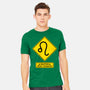 Caution Short-Tempered-Mens-Heavyweight-Tee-imisko