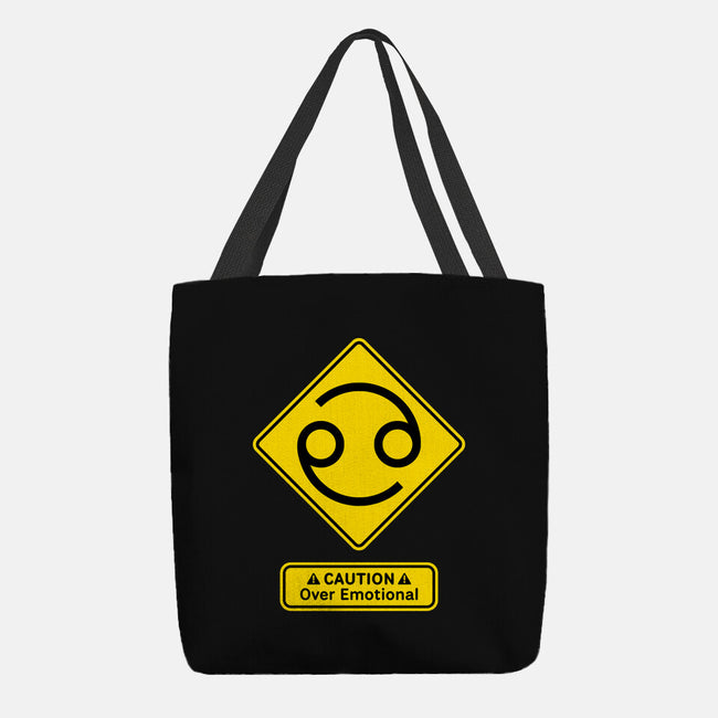 Caution Over Emotional-None-Basic Tote-Bag-imisko