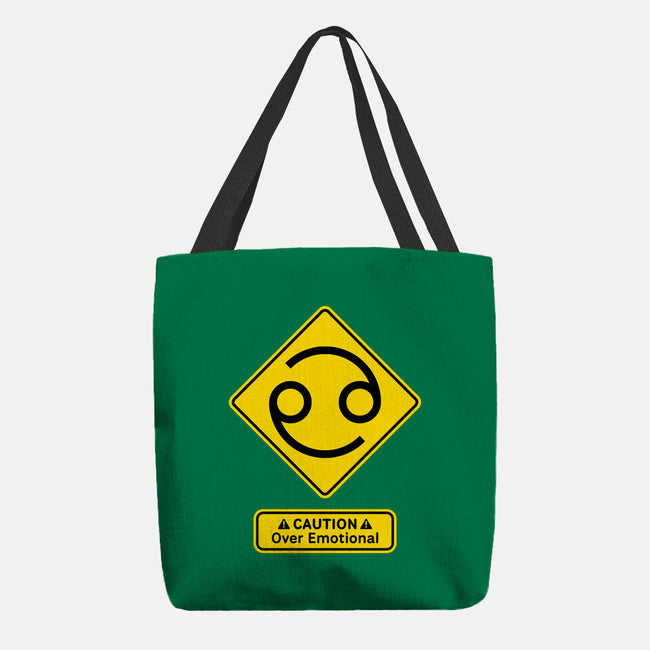 Caution Over Emotional-None-Basic Tote-Bag-imisko