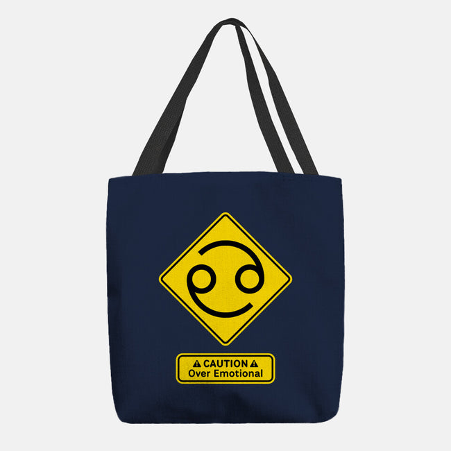 Caution Over Emotional-None-Basic Tote-Bag-imisko