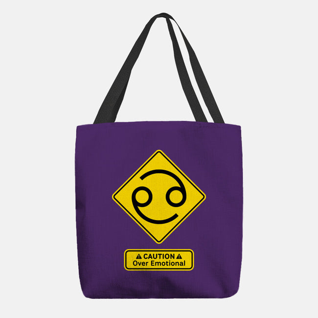 Caution Over Emotional-None-Basic Tote-Bag-imisko