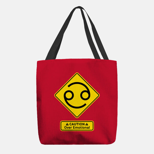 Caution Over Emotional-None-Basic Tote-Bag-imisko
