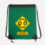 Caution Over Emotional-None-Drawstring-Bag-imisko
