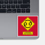 Caution Over Emotional-None-Glossy-Sticker-imisko