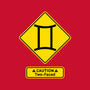 Caution Two-Faced-None-Fleece-Blanket-imisko