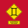 Caution Two-Faced-Youth-Crew Neck-Sweatshirt-imisko