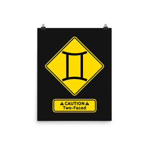 Caution Two-Faced