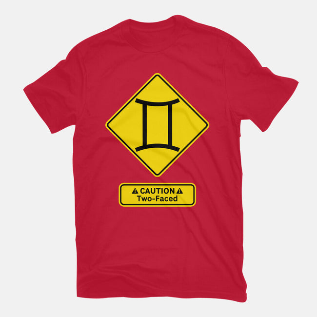 Caution Two-Faced-Youth-Basic-Tee-imisko