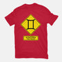 Caution Two-Faced-Mens-Heavyweight-Tee-imisko