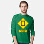 Caution Two-Faced-Mens-Long Sleeved-Tee-imisko