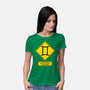 Caution Two-Faced-Womens-Basic-Tee-imisko