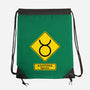 Caution Egoistic-None-Drawstring-Bag-imisko
