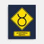 Caution Egoistic-None-Stretched-Canvas-imisko