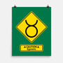 Caution Egoistic-None-Matte-Poster-imisko