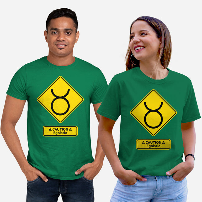 Caution Egoistic-Unisex-Basic-Tee-imisko
