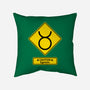 Caution Egoistic-None-Removable Cover w Insert-Throw Pillow-imisko