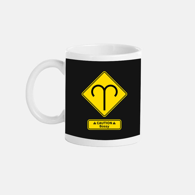 Caution Bossy-None-Mug-Drinkware-imisko