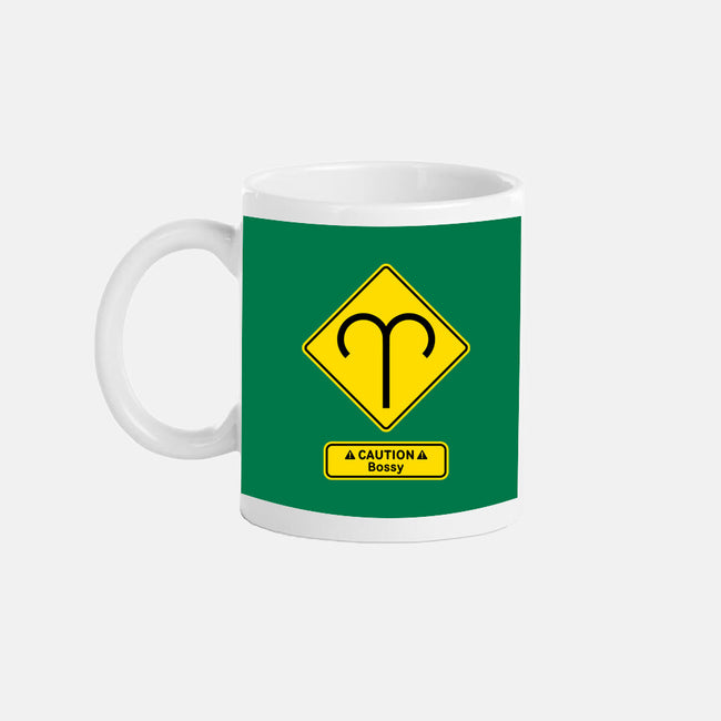 Caution Bossy-None-Mug-Drinkware-imisko