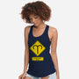 Caution Bossy-Womens-Racerback-Tank-imisko