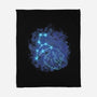 Leo Neon Constellation-None-Fleece-Blanket-nickzzarto