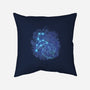 Leo Neon Constellation-None-Removable Cover w Insert-Throw Pillow-nickzzarto