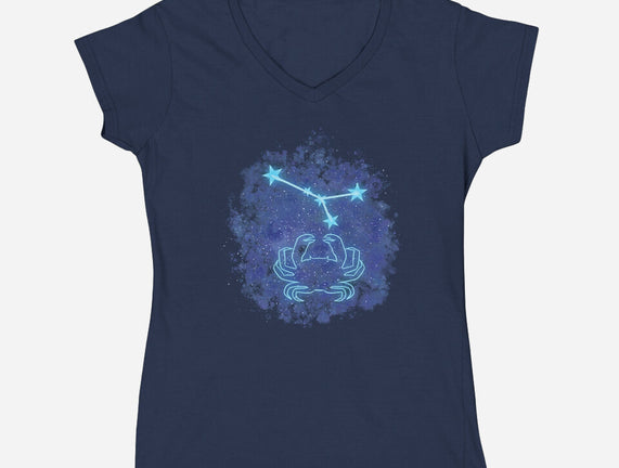 Cancer Neon Constellation